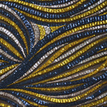 Lantejoulas Ondas Água-marinha Amarelo - Ribes y Casals