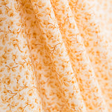 Tecido Liberty Flor Amarelo Torrado - Ribes y Casals