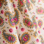 Tecido Liberty Caxemira Cru - Ribes y Casals