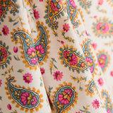 Tecido Liberty Caxemira Cru - Ribes y Casals