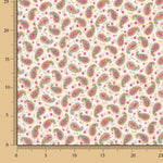 Tecido Liberty Caxemira Cru - Ribes y Casals
