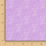 Tecido Liberty Flor Lilás - Ribes y Casals