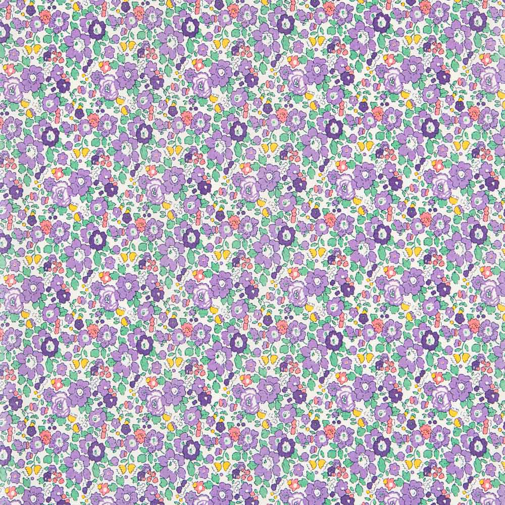 Tecido Liberty Prado Roxo - Ribes y Casals