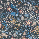 Tecido Liberty Bosque Azul - Ribes y Casals