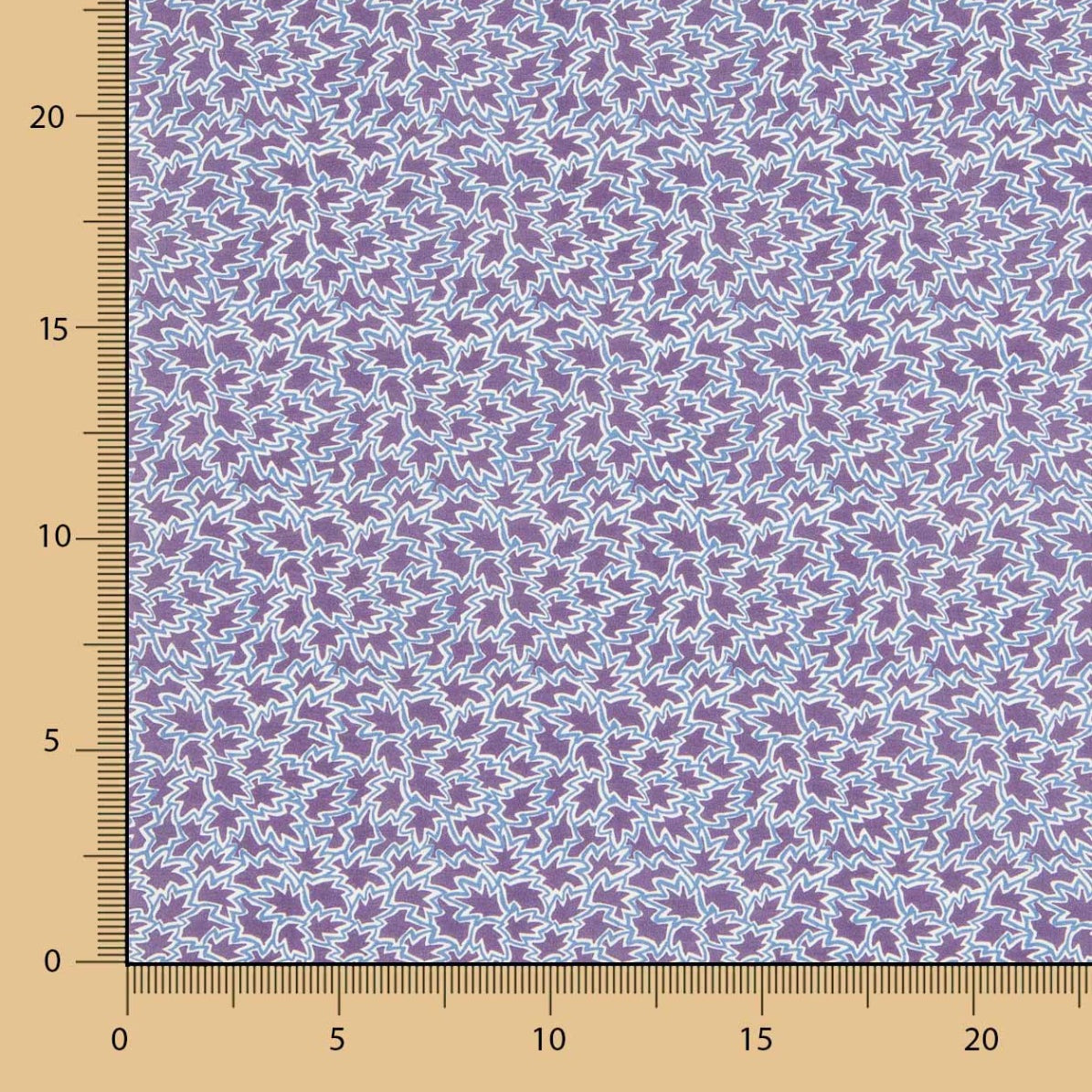 Tecido Liberty Folhas Marinho - Ribes y Casals