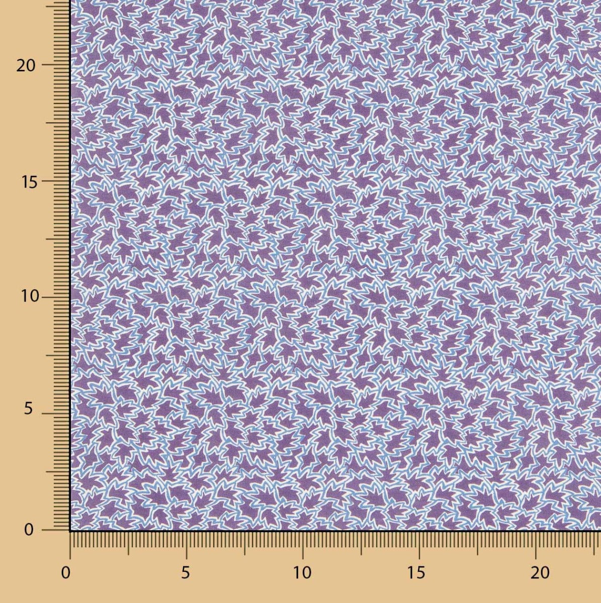 Tecido Liberty Folhas Marinho - Ribes y Casals