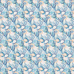 Tecido Liberty Folhas Azuis - Ribes y Casals