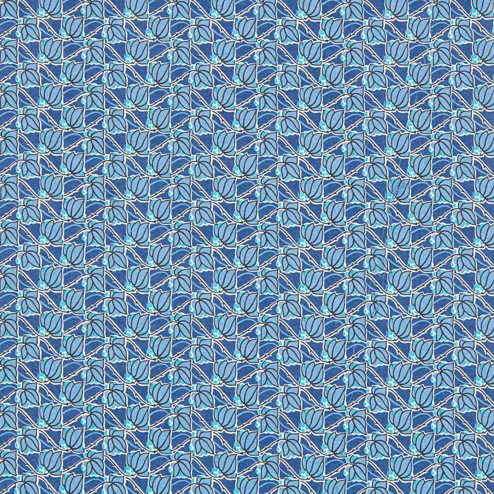 Tecido Liberty Flor Azulão - Ribes y Casals