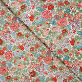 Tecido Liberty London Romance Encarnado - Ribes y Casals