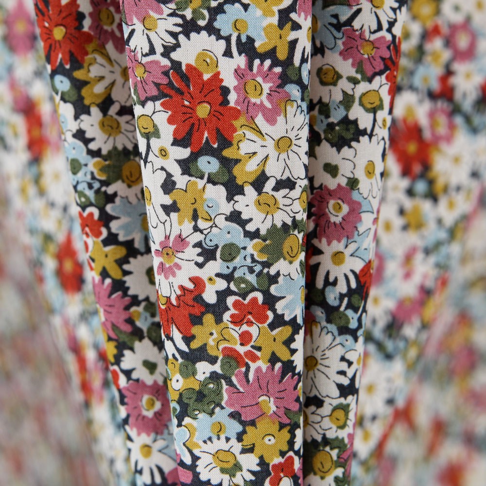 Tecido Liberty London Romance Encarnado - Ribes y Casals