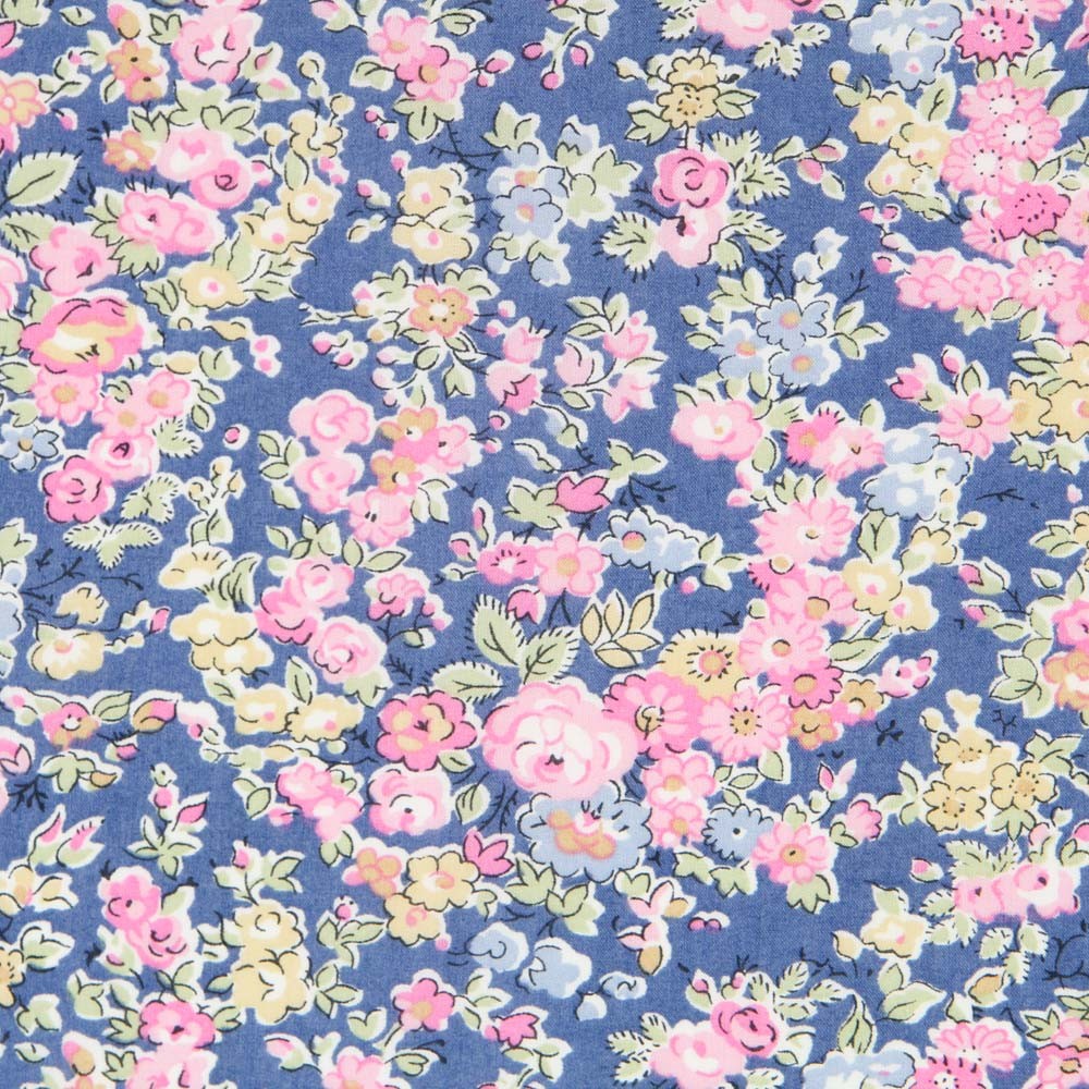 Tecido Liberty London Romance Encarnado - Ribes y Casals