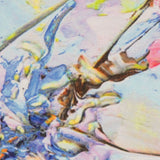 Linho Estampado Flores Multicolorido - Ribes y Casals