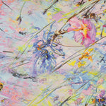 Linho Estampado Flores Multicolorido - Ribes y Casals