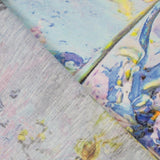 Linho Estampado Flores Multicolorido - Ribes y Casals