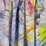 Linho Estampado Flores Multicolorido - Ribes y Casals