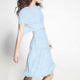 Lino Oxford Turquesa - Ribes y Casals