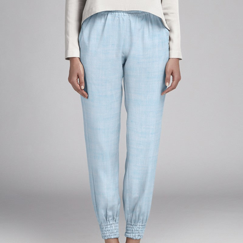 Lino Oxford Turquesa - Ribes y Casals