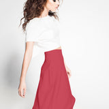 Tecido Linho Vermelho - Ribes y Casals