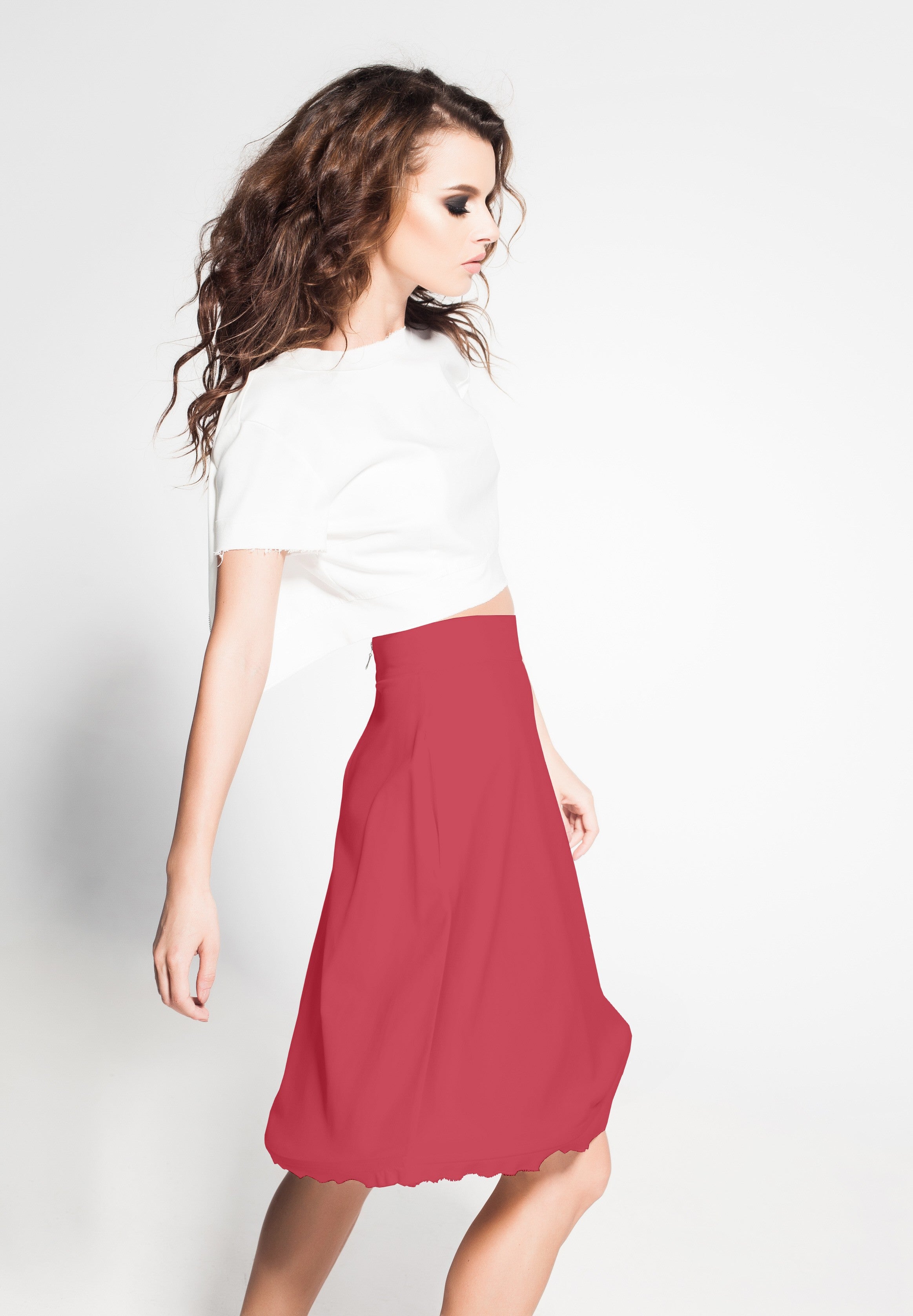 Tecido Linho Vermelho - Ribes y Casals