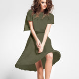 Linho Summer Verde Militar - Ribes y Casals