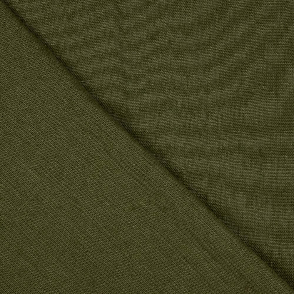 Linho 285gr/m2 Lavado Verde Caça - Ribes y Casals