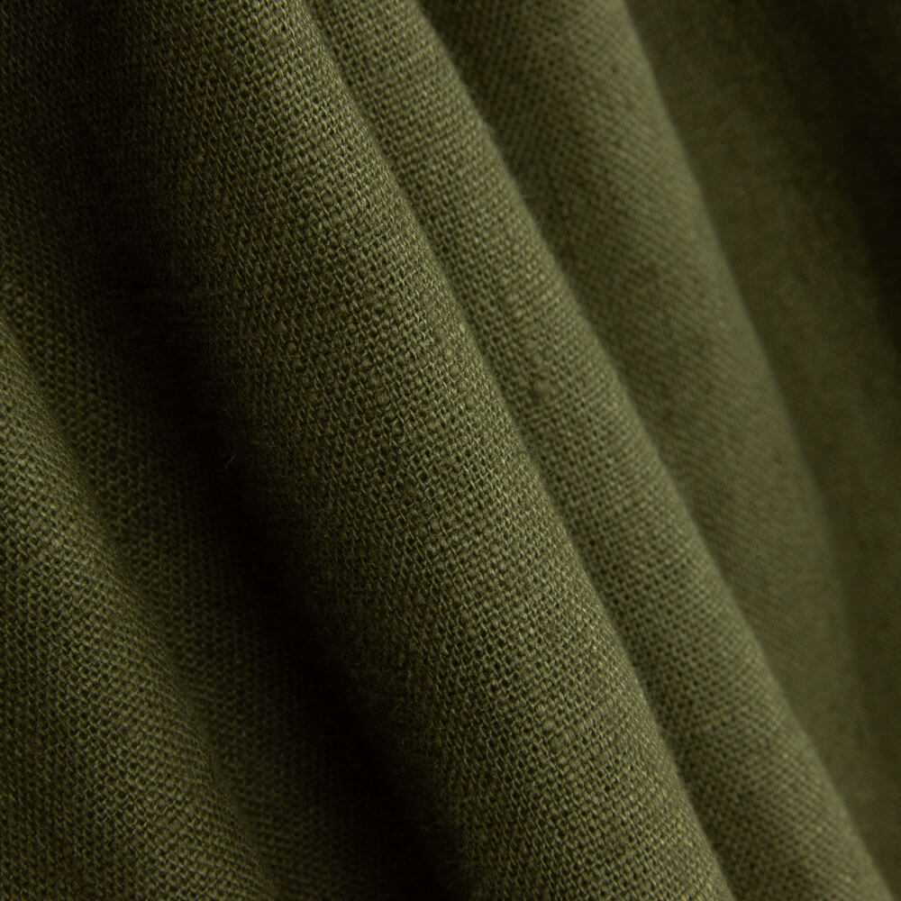 Linho 285gr/m2 Lavado Verde Caça - Ribes y Casals