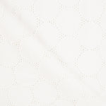 Linho Bordado Geométrico Branco - Ribes y Casals