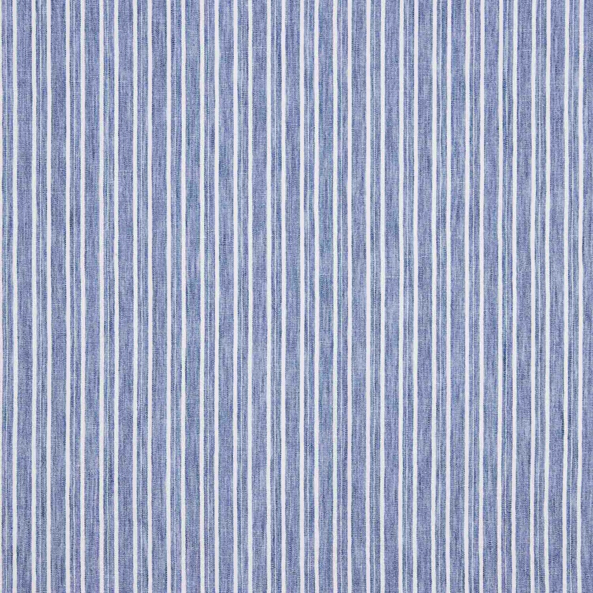 Linho Estampado Riscas Azul e Branco - Ribes y Casals