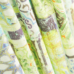 Linho Estampado Étnico Verde - Ribes y Casals