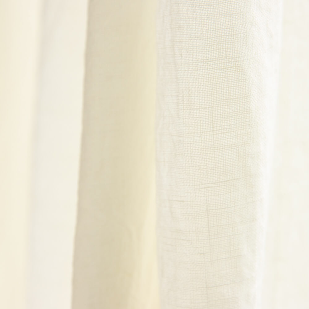 Retal Lino Fino 310cm Blanco Natural 165x310 cm - Ribes y Casals