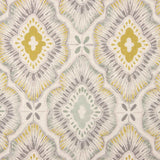 Linho Grosso Estampado Floral Mostarda - Ribes y Casals