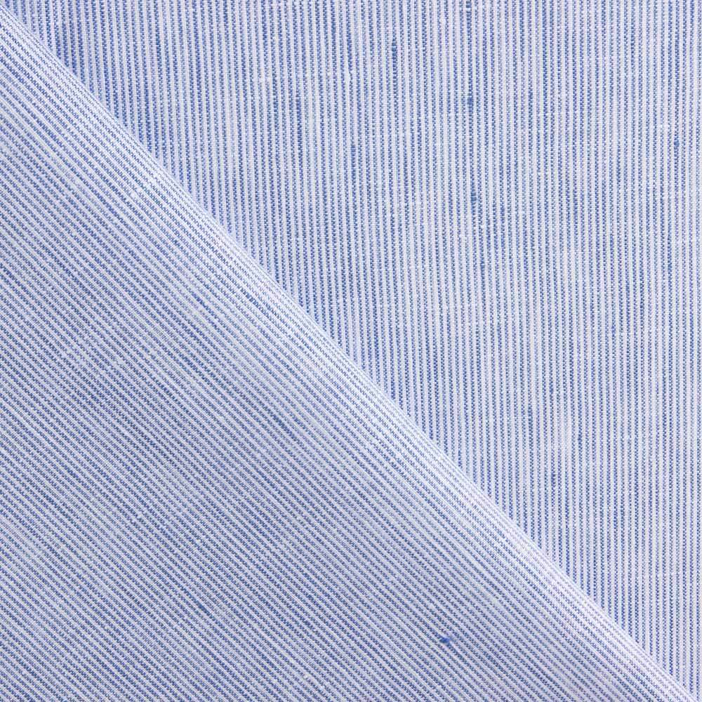 Linho Multi Listras Azul - Ribes y Casals