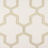 Linho Rústico Grosso Bordado Hexa - Ribes y Casals