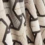 Linho Rústico Grosso Bordado Trigonometria - Ribes y Casals