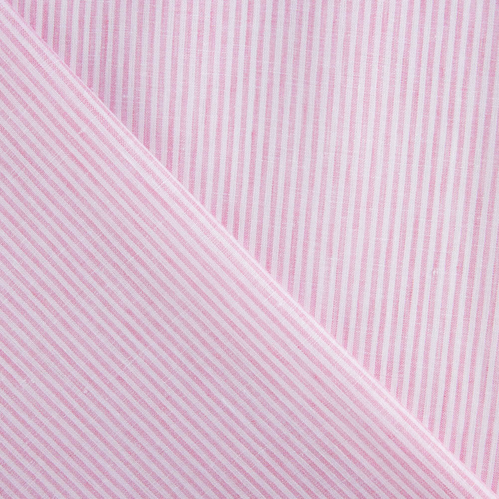 Linho Mini Listras Rosa - Ribes y Casals