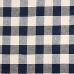 Linho Viscose Xadrez Azul - Ribes y Casals