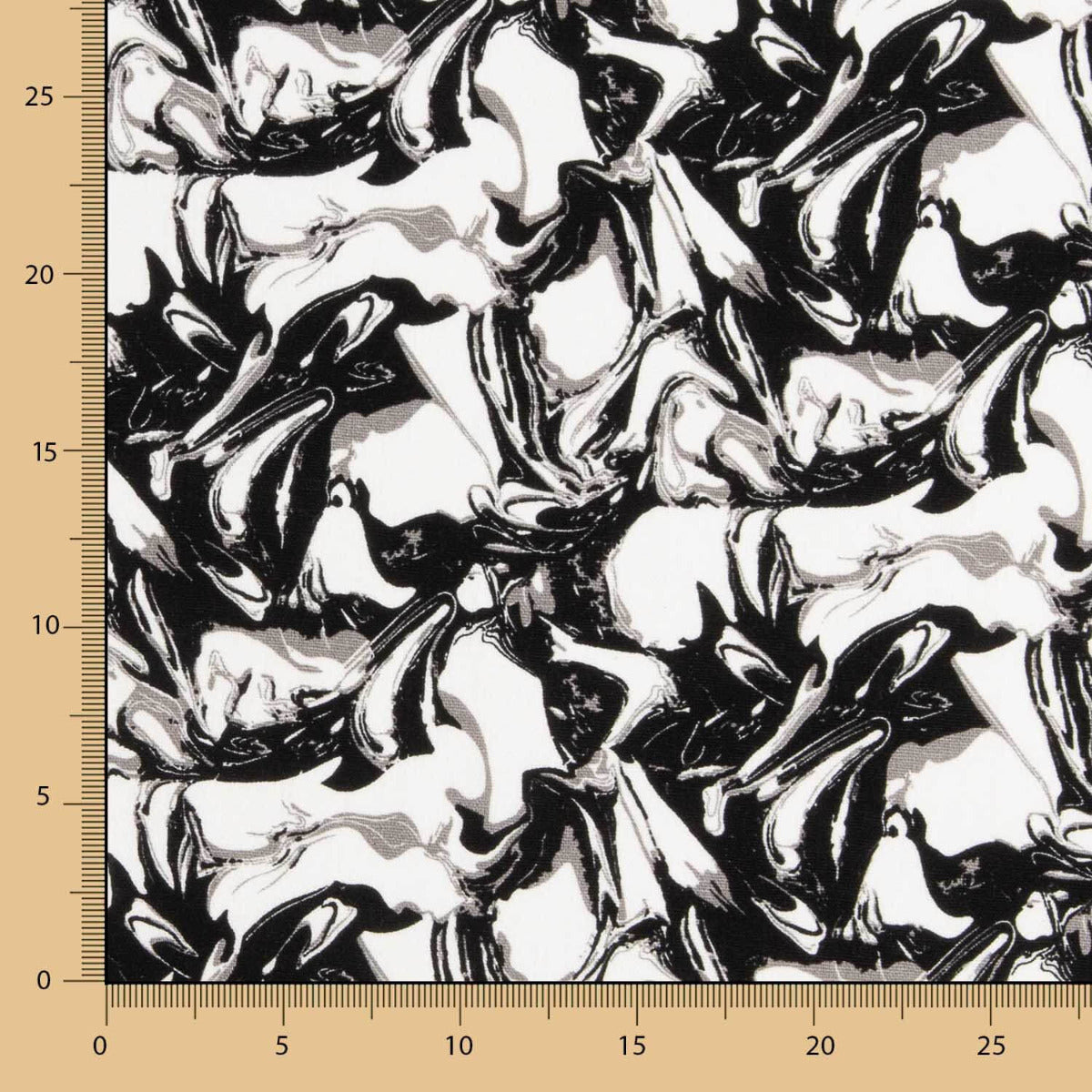 Linho Viscose Estampado Lucila - Ribes y Casals