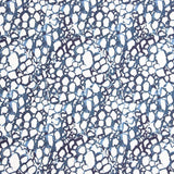 Linho Viscose Mosaico Azul - Ribes y Casals