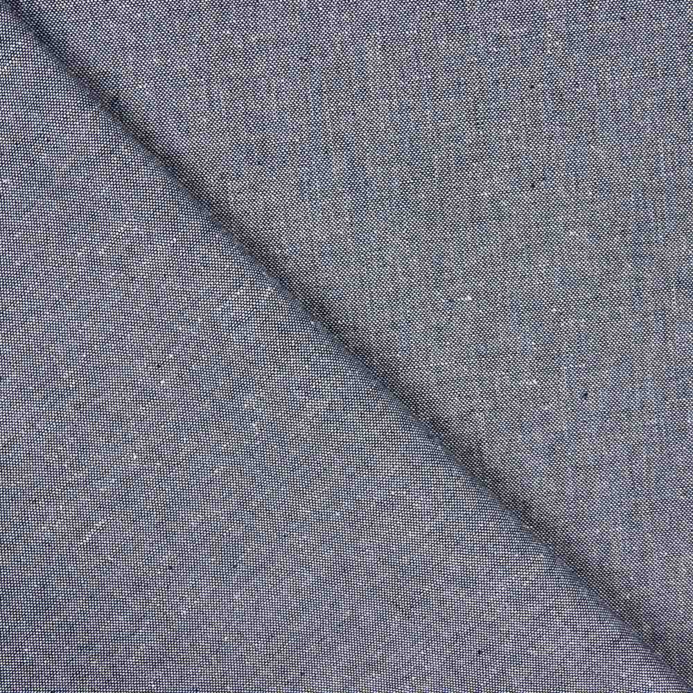 Linho Viscose Oxford Azul - Ribes y Casals