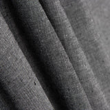 Linho Viscose Oxford Cinza Médio - Ribes y Casals