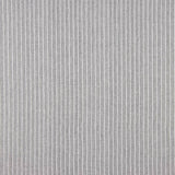 Retal Lino Viscosa Oxford Rayado Gris Claro 90x140 cm - Ribes y Casals