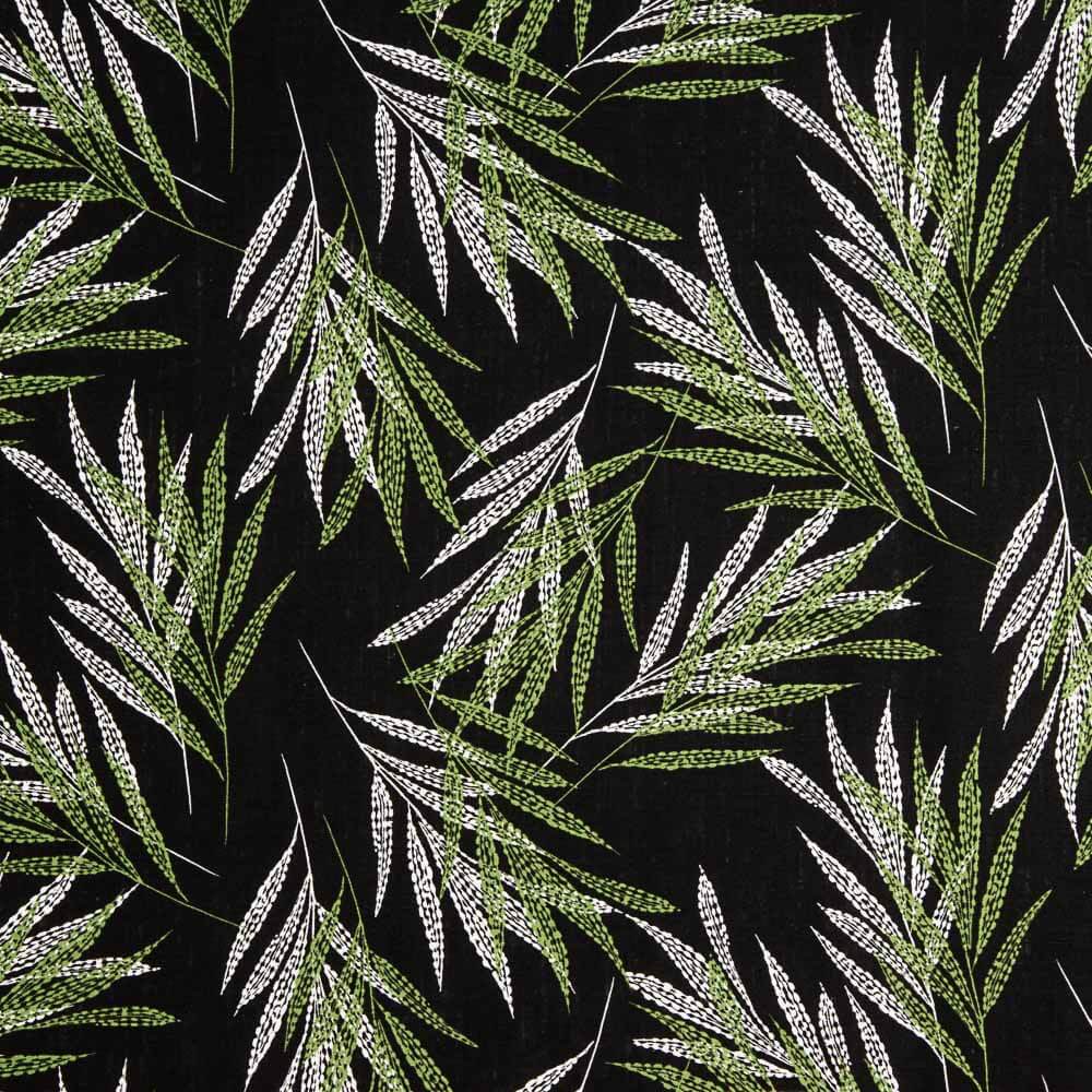 Linho Viscose Palmera Preta - Ribes y Casals