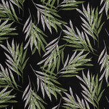 Linho Viscose Palmera Preta - Ribes y Casals