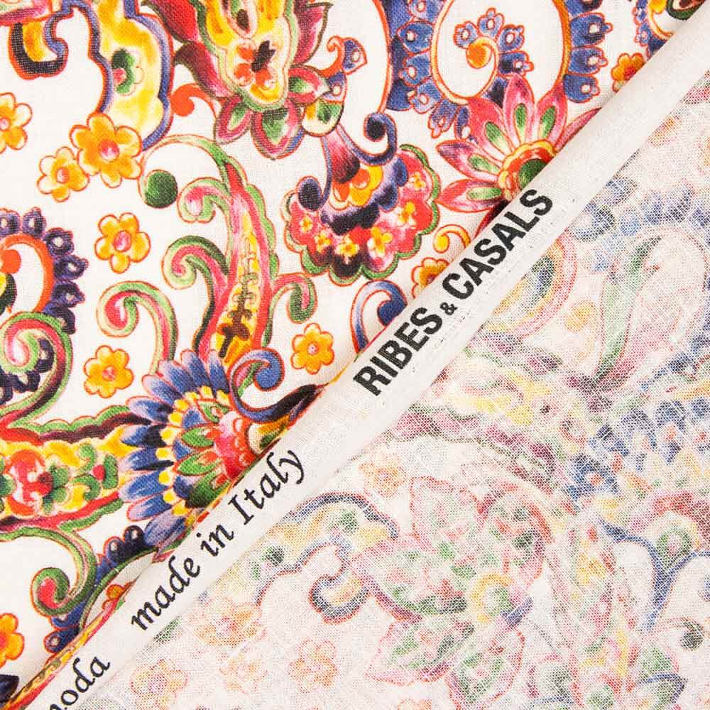 Linho Viscose Print 02 - Ribes y Casals