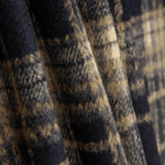 Loden Poliéster Xadrez Preto - Ribes y Casals