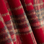 Loden Poliéster Xadrez Vermelho - Ribes y Casals