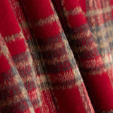 Loden Poliéster Xadrez Vermelho - Ribes y Casals