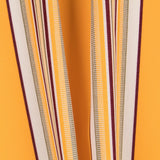 Lona para exterior em Teflon com riscas largas variáveis, amarela, 320 cm - Ribes y Casals