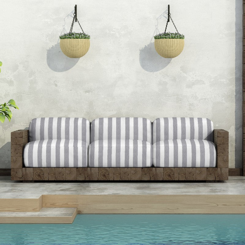 Lona Exterior Listras Cinza - Ribes y Casals