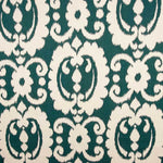 Lona Chenille Medalhão Verde Maxi - Ribes y Casals